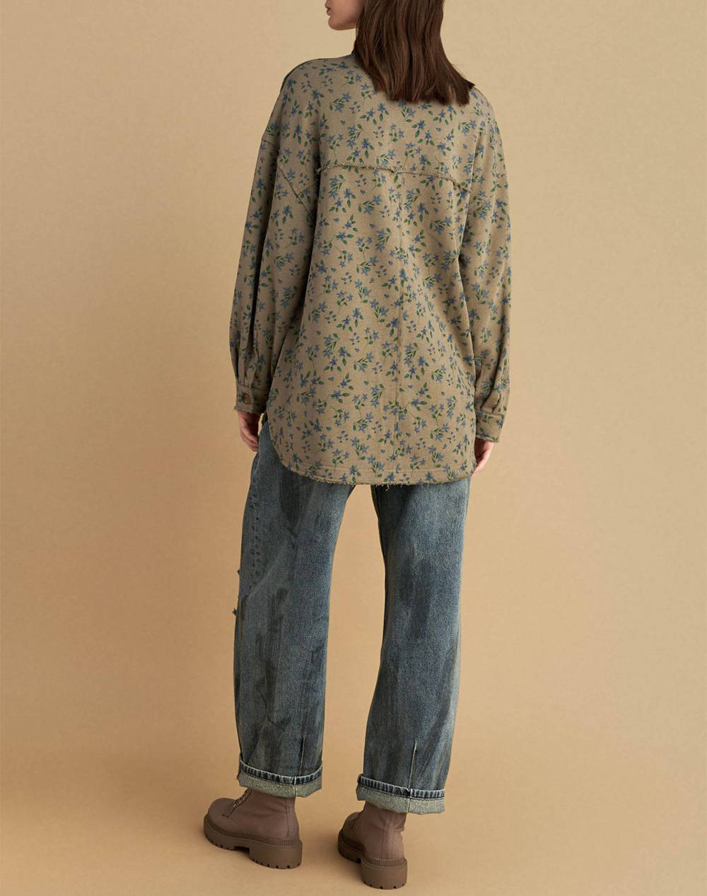 ATTRATTIVO ΠΟΥΚΑΜΙΣΟ 9921608-XAKI Multi φωτογραφία