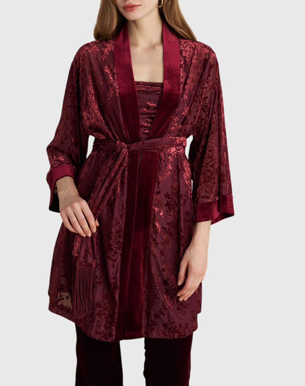 ATTRATTIVO ΚΙΜΟΝΟ 9922772-BORDO Bordeux