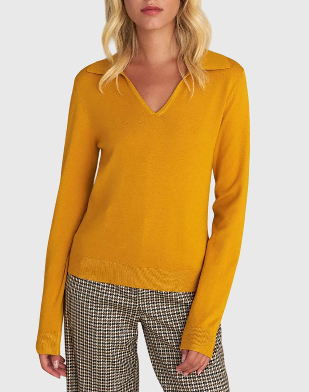 ATTRATTIVO ΜΠΛΟΥΖΑ 9P20349E-MOUST Mustard