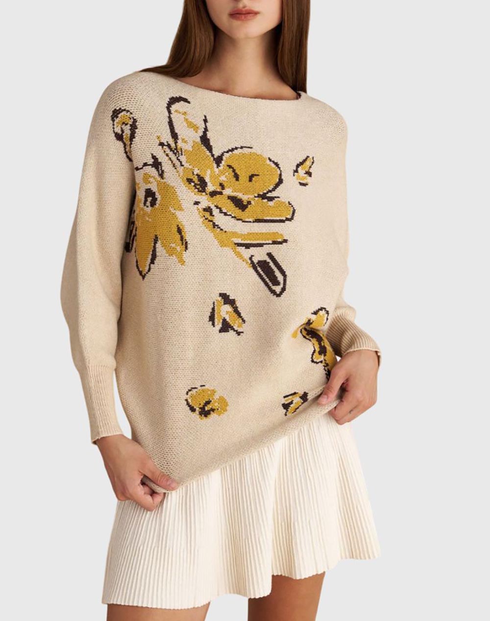 ATTRATTIVO ATTRATTIVO ΜΠΛΟΥΖΑ 9P23123-VANIL Ecru