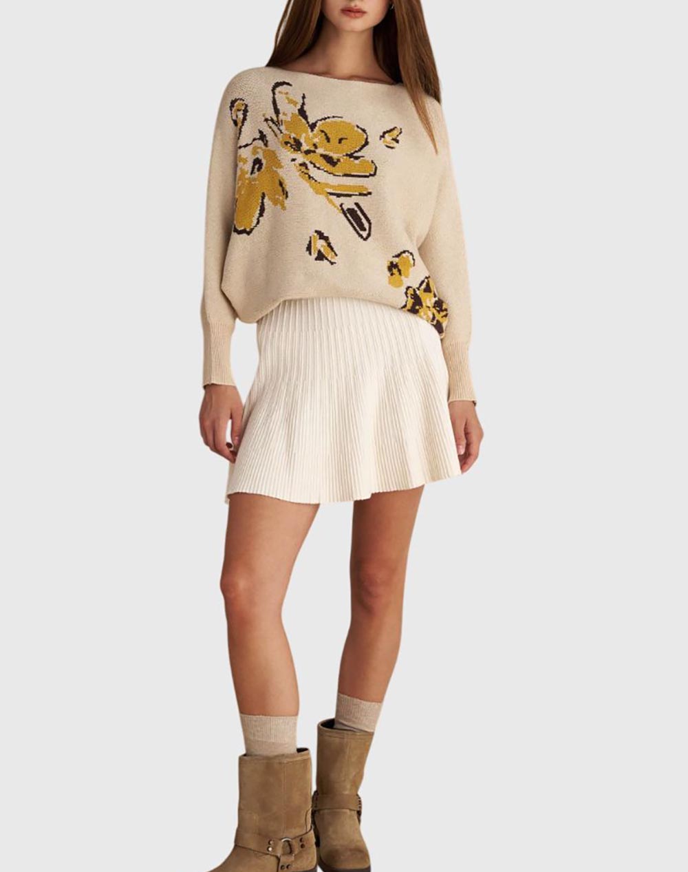 ATTRATTIVO ΜΠΛΟΥΖΑ 9P23123-VANIL Ecru φωτογραφία