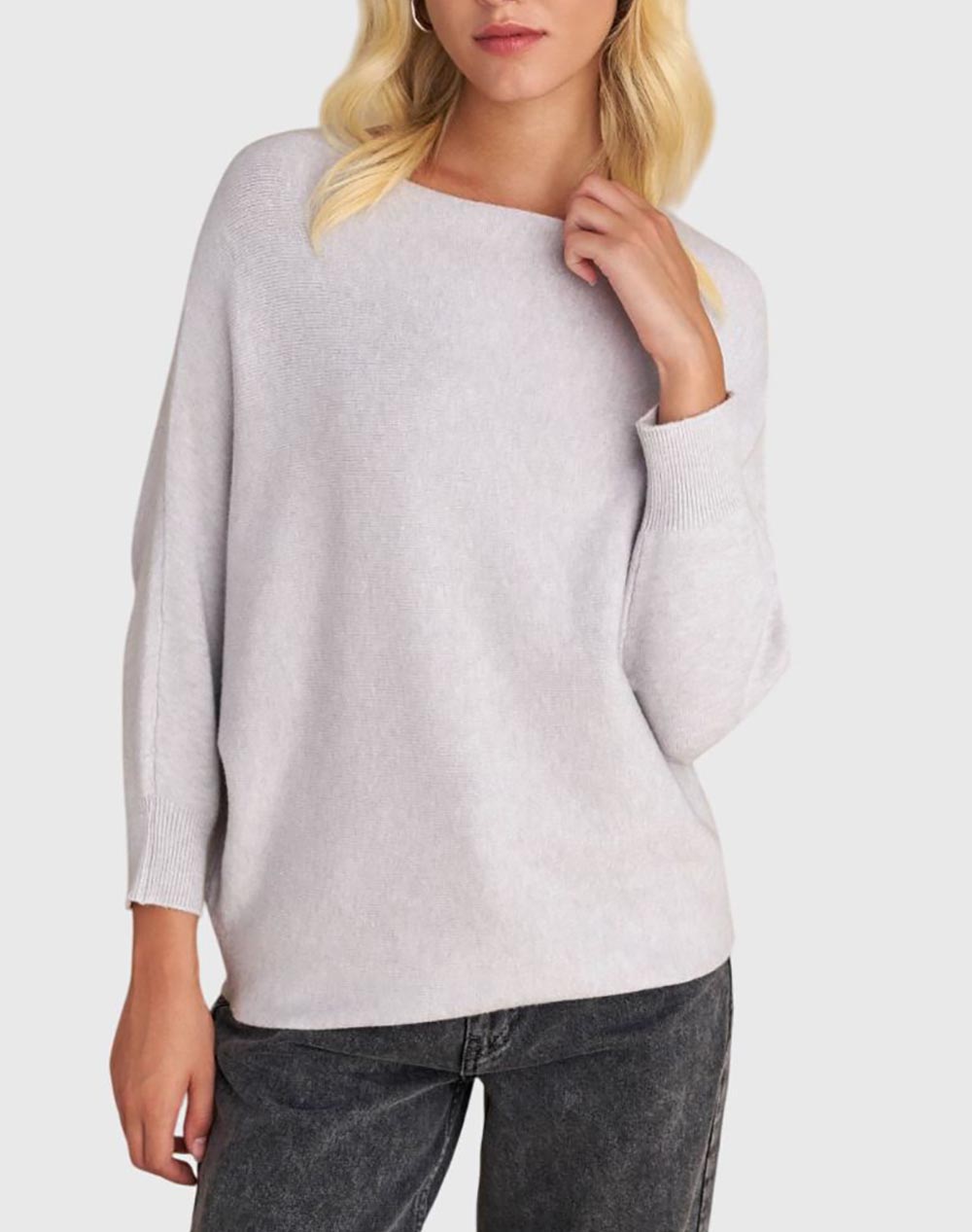 ATTRATTIVO ΜΠΛΟΥΖΑ 9P16810E-GREIG LightGray