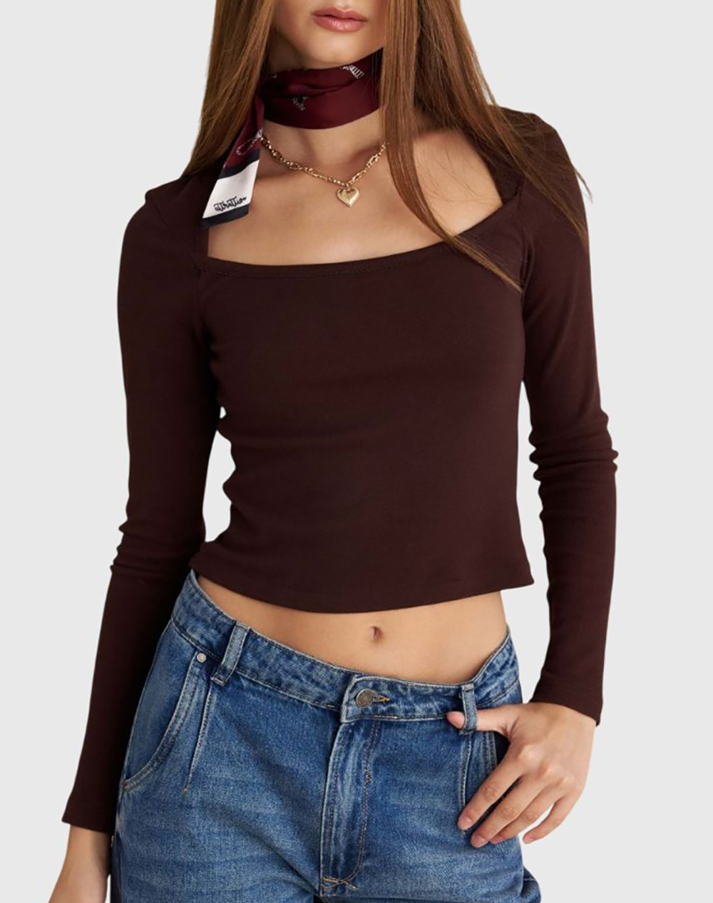 ATTRATTIVO ΜΠΛΟΥΖΑ 9922032-CHEST Brown