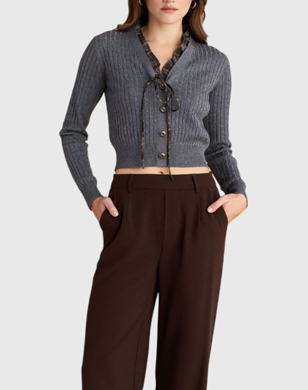 ATTRATTIVO ATTRATTIVO ΜΠΛΟΥΖΑ 9P22879-GRI Gray