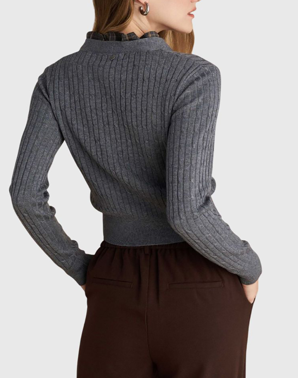 ATTRATTIVO ΜΠΛΟΥΖΑ 9P22879-GRI Gray φωτογραφία