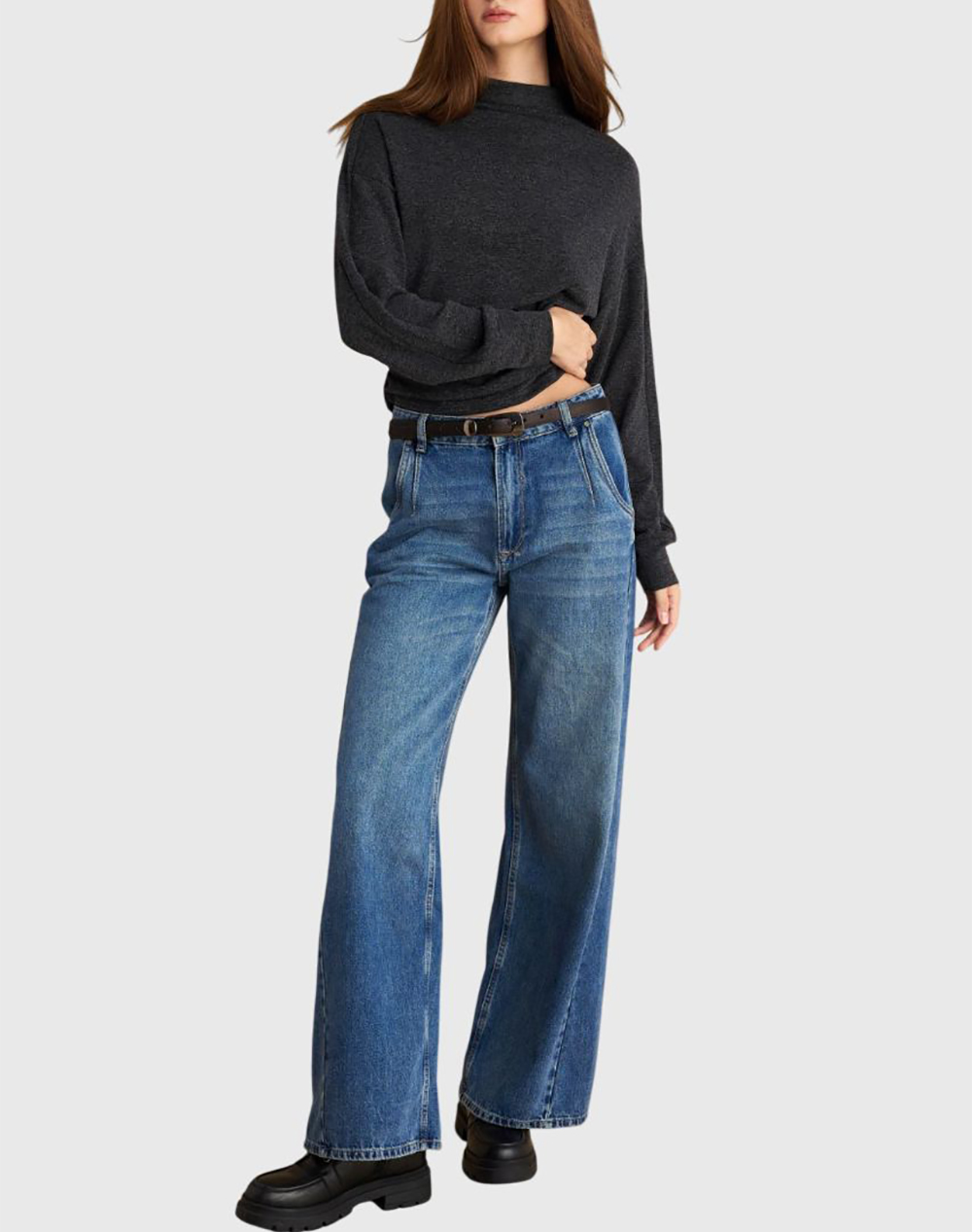 ATTRATTIVO ΜΠΛΟΥΖΑ 9922256-ANTHR DarkSlateGrey φωτογραφία