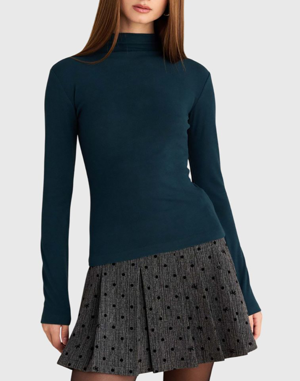 ATTRATTIVO ΜΠΛΟΥΖΑ 9922033-DATEA Petrol