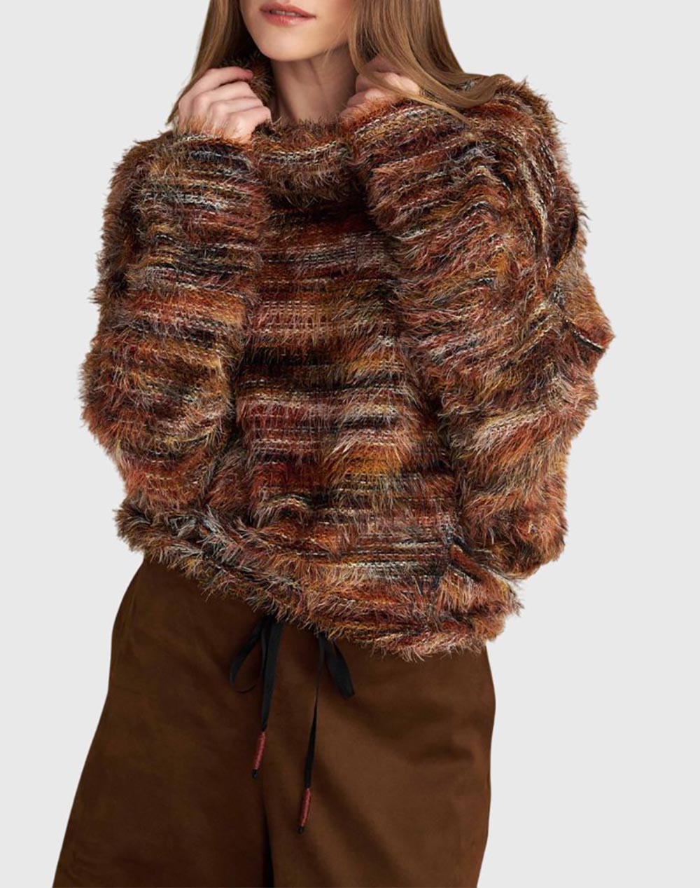 ATTRATTIVO ΜΠΛΟΥΖΑ 100ΠΟΛΥΕΣΤΕΡΙΚΟ 92172250-KAFE Multi