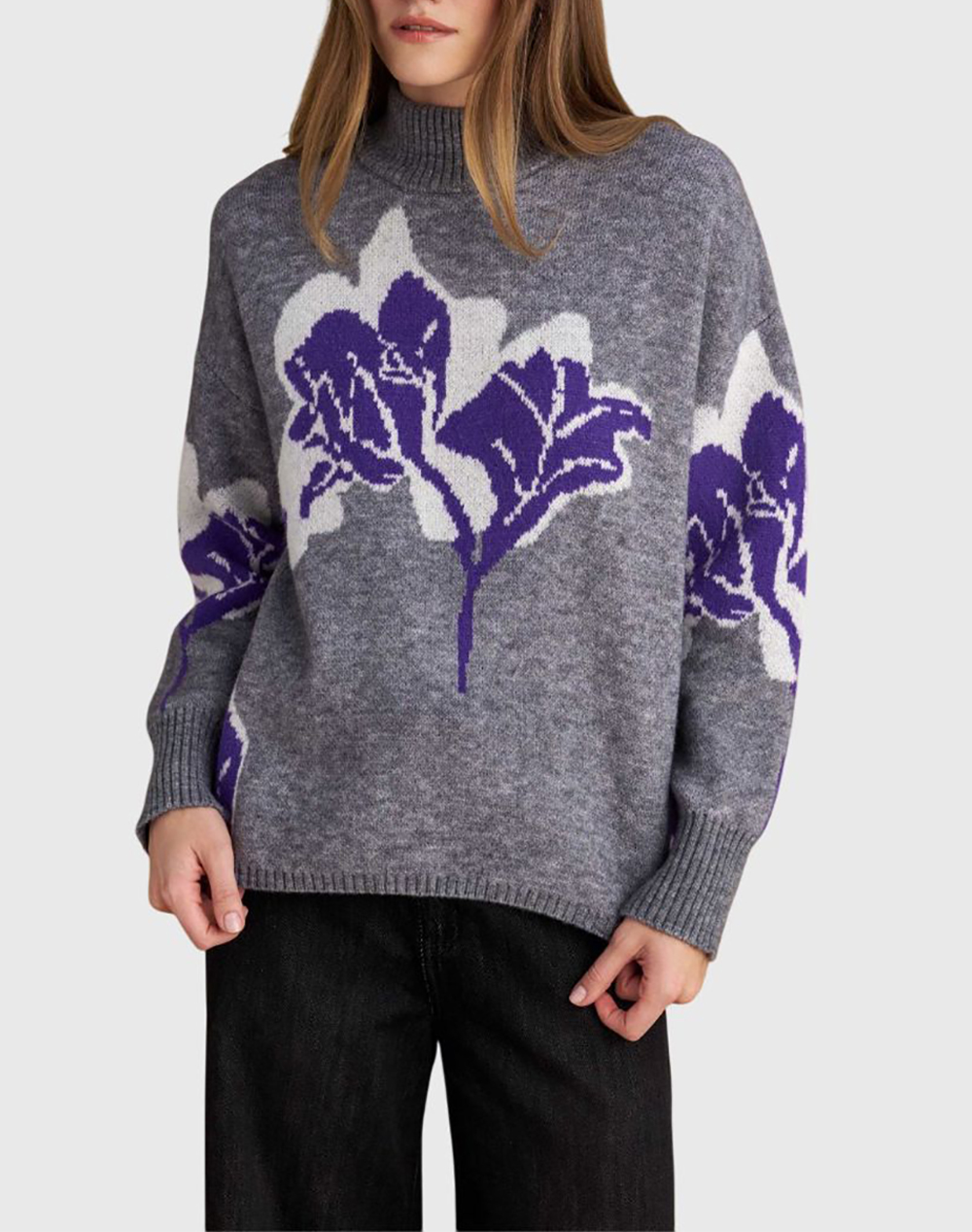 ATTRATTIVO ΜΠΛΟΥΖΑ 9P22969-GRI Gray