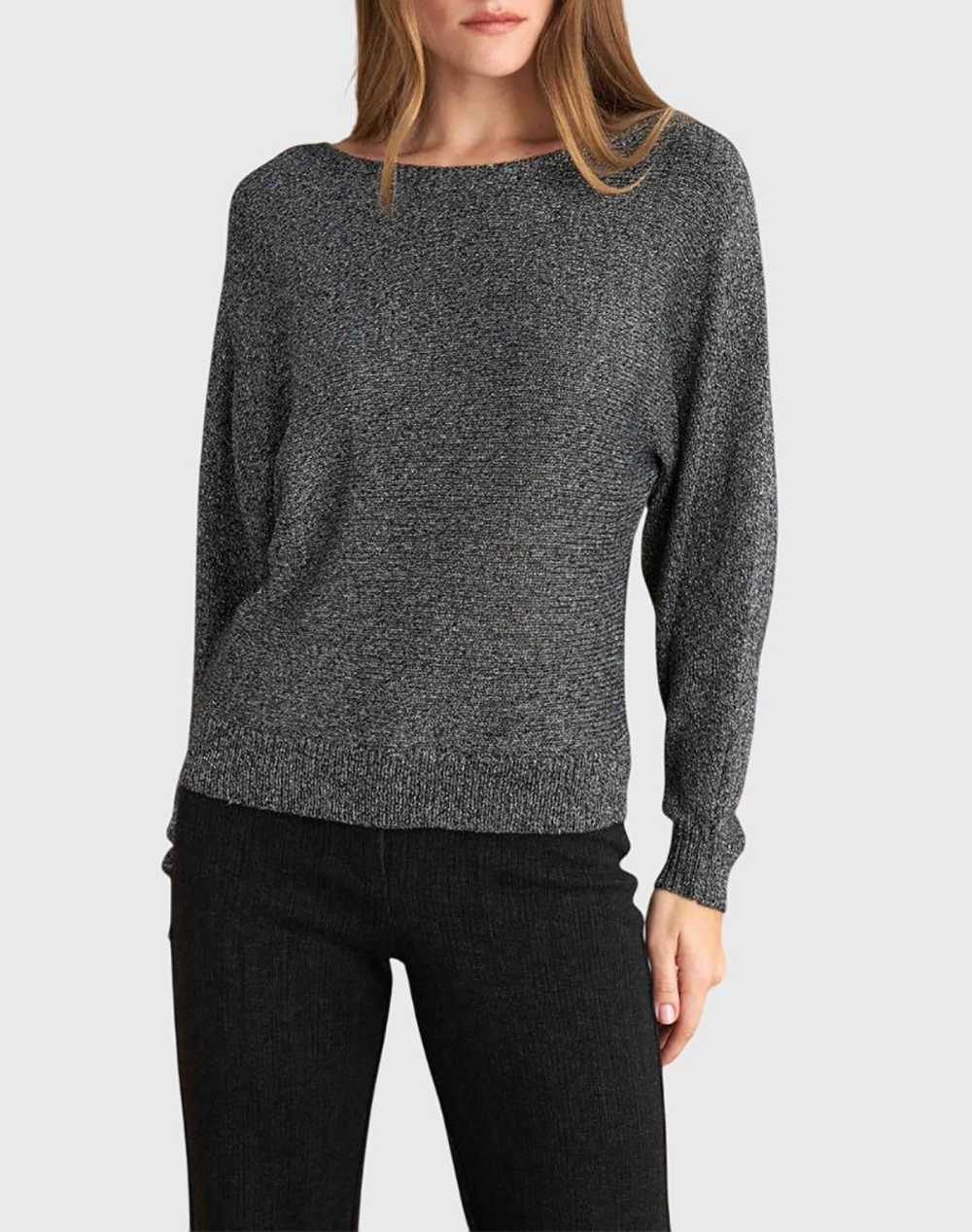 ATTRATTIVO ΜΠΛΟΥΖΑ 9P22938-SILVE Gray