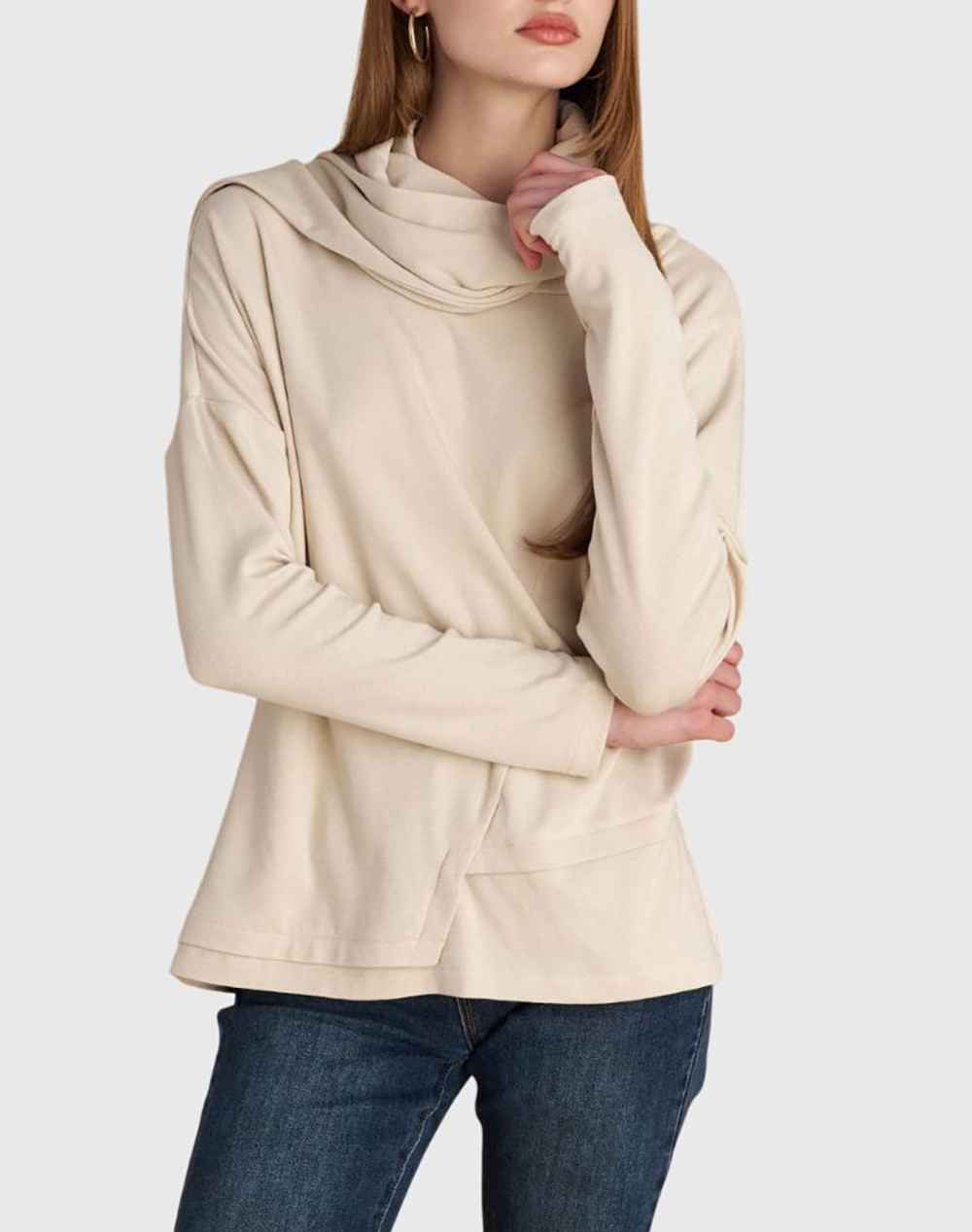 ATTRATTIVO ΜΠΛΟΥΖΑ 9922258-VANIL Ecru