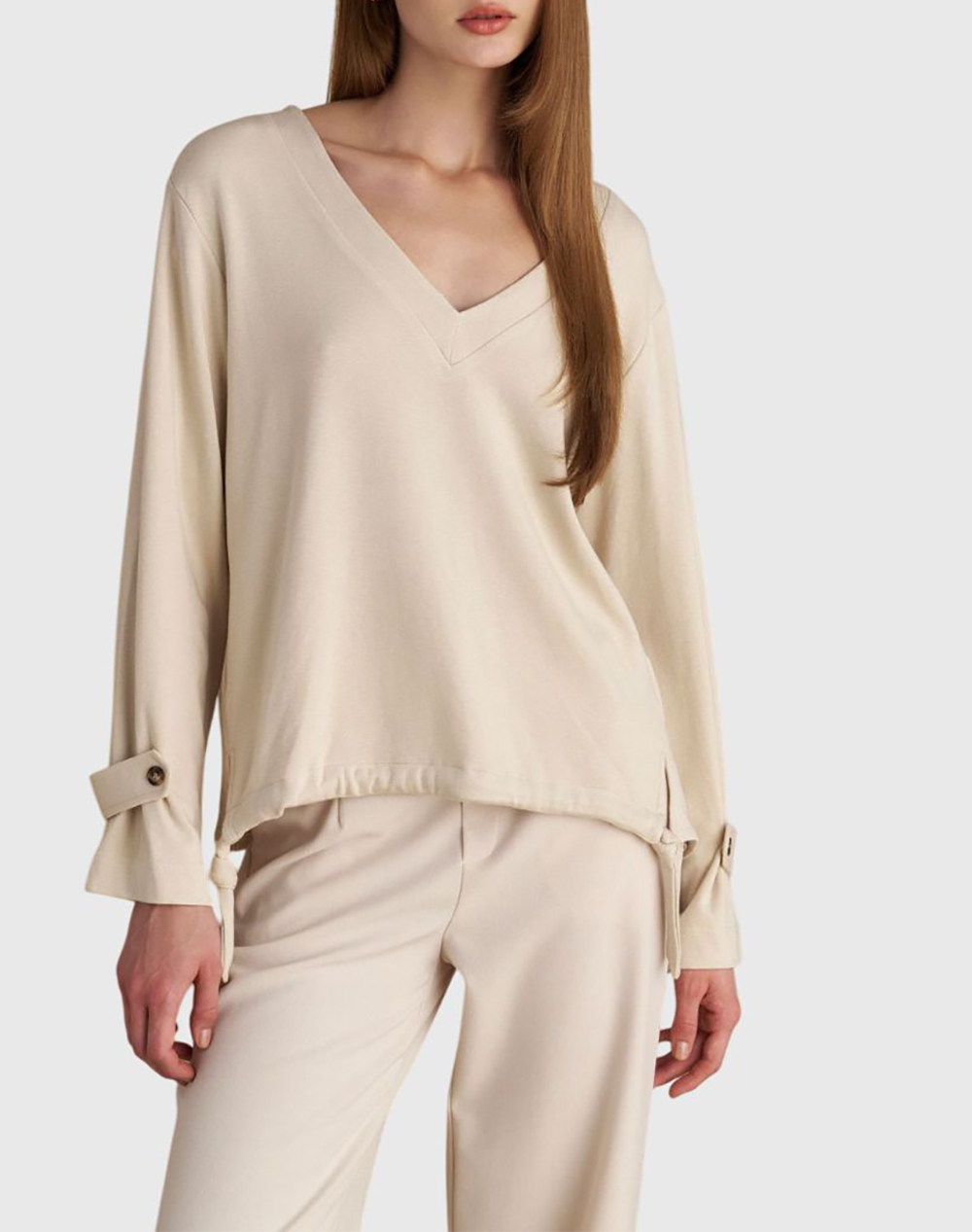 ATTRATTIVO ΜΠΛΟΥΖΑ 9922259-VANIL Ecru