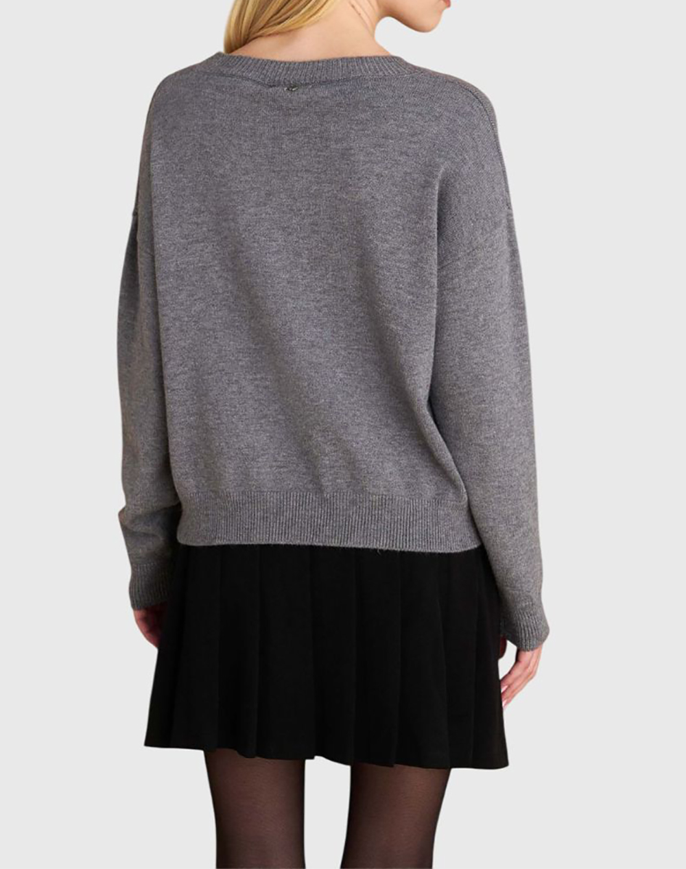 ATTRATTIVO ΜΠΛΟΥΖΑ 9P22941-GRI Gray φωτογραφία