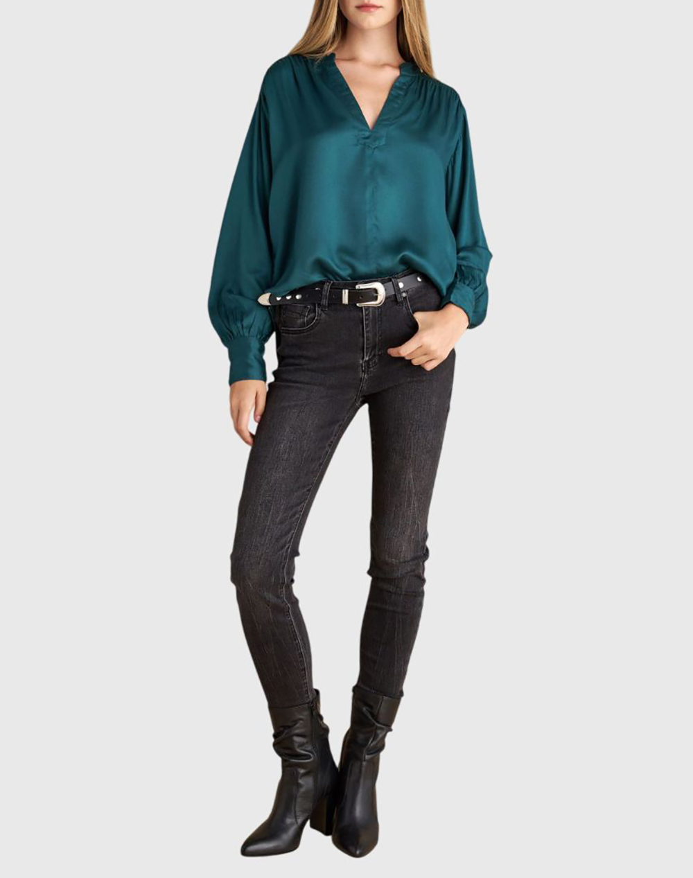 ATTRATTIVO ΤΟΥΝΙΚ 9922025-TEAL Petrol φωτογραφία