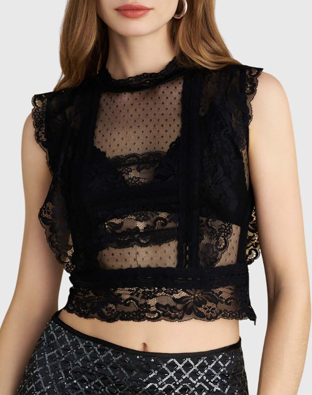 ATTRATTIVO ΤΟΠ 9922740-MAYRO Black