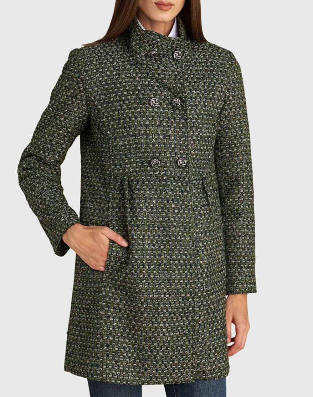 ATTRATTIVO ATTRATTIVO ΗΜΙΠΑΛΤΟ 9921785-XAKI Khaki