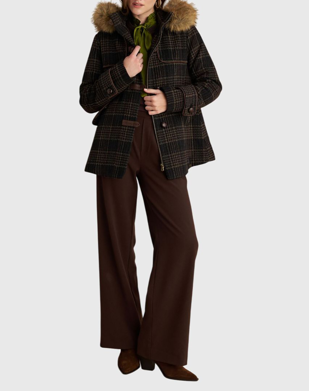 ATTRATTIVO ΗΜΙΠΑΛΤΟ 9921784-MAYRO Mixed φωτογραφία