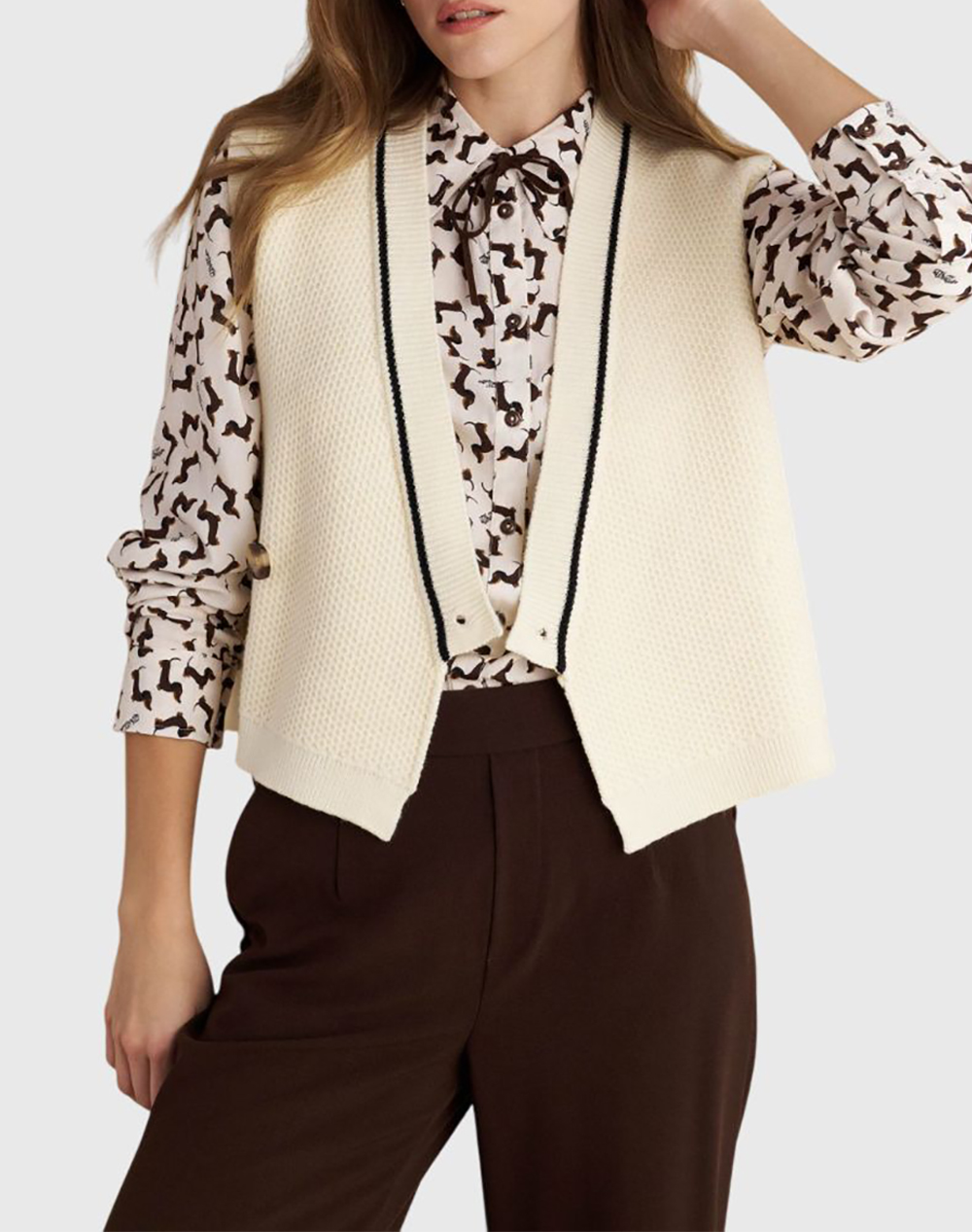 ATTRATTIVO ΓΙΛΕΚΟ 9922248-EKROY OffWhite