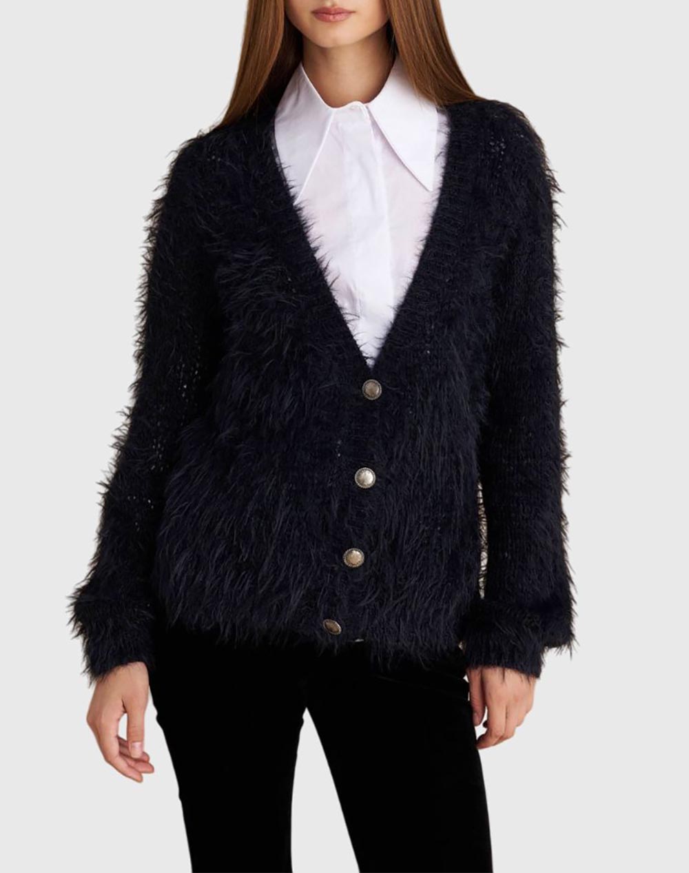 ATTRATTIVO ΖΑΚΕΤΑ 50ΑΚΡΥΛ50ΝΑΫ 9P22978-MAYRO Black