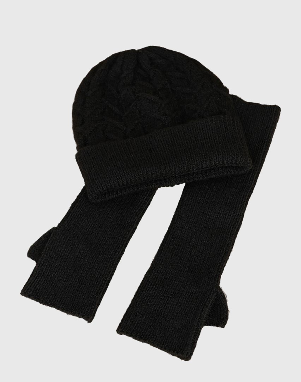 ATTRATTIVO ATTRATTIVO ΣΕΤ ΣΚΟΥΦΟΣ& ΓΑΝΤΙΑ 9G23330-MAYRO Black