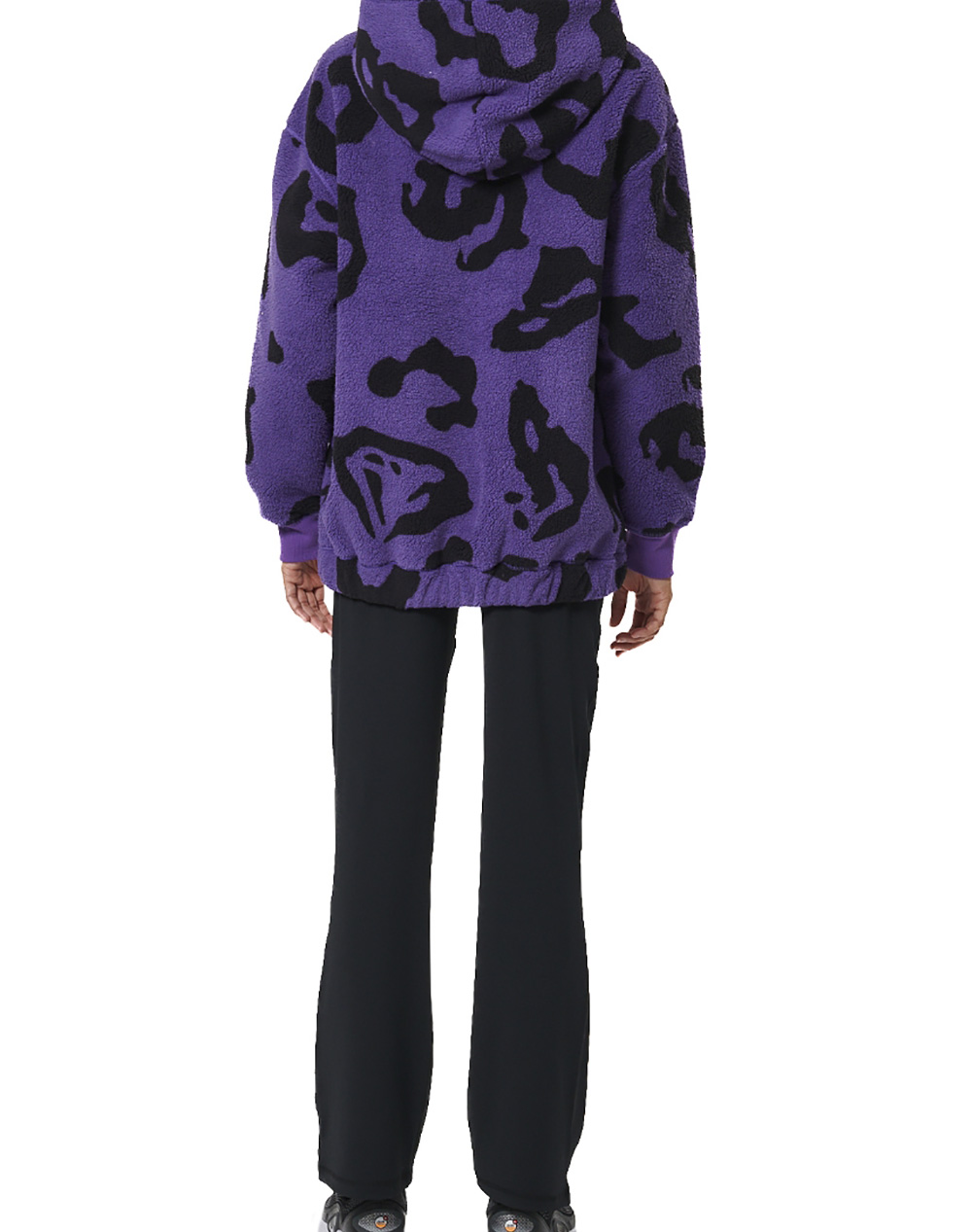 BODY ACTION WOMEN''S WIDE-LEG LEGGINGS 011519-01-BLACK Black φωτογραφία