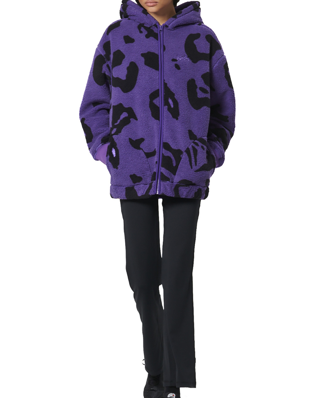 BODY ACTION WOMEN''S WIDE-LEG LEGGINGS 011519-01-BLACK Black φωτογραφία