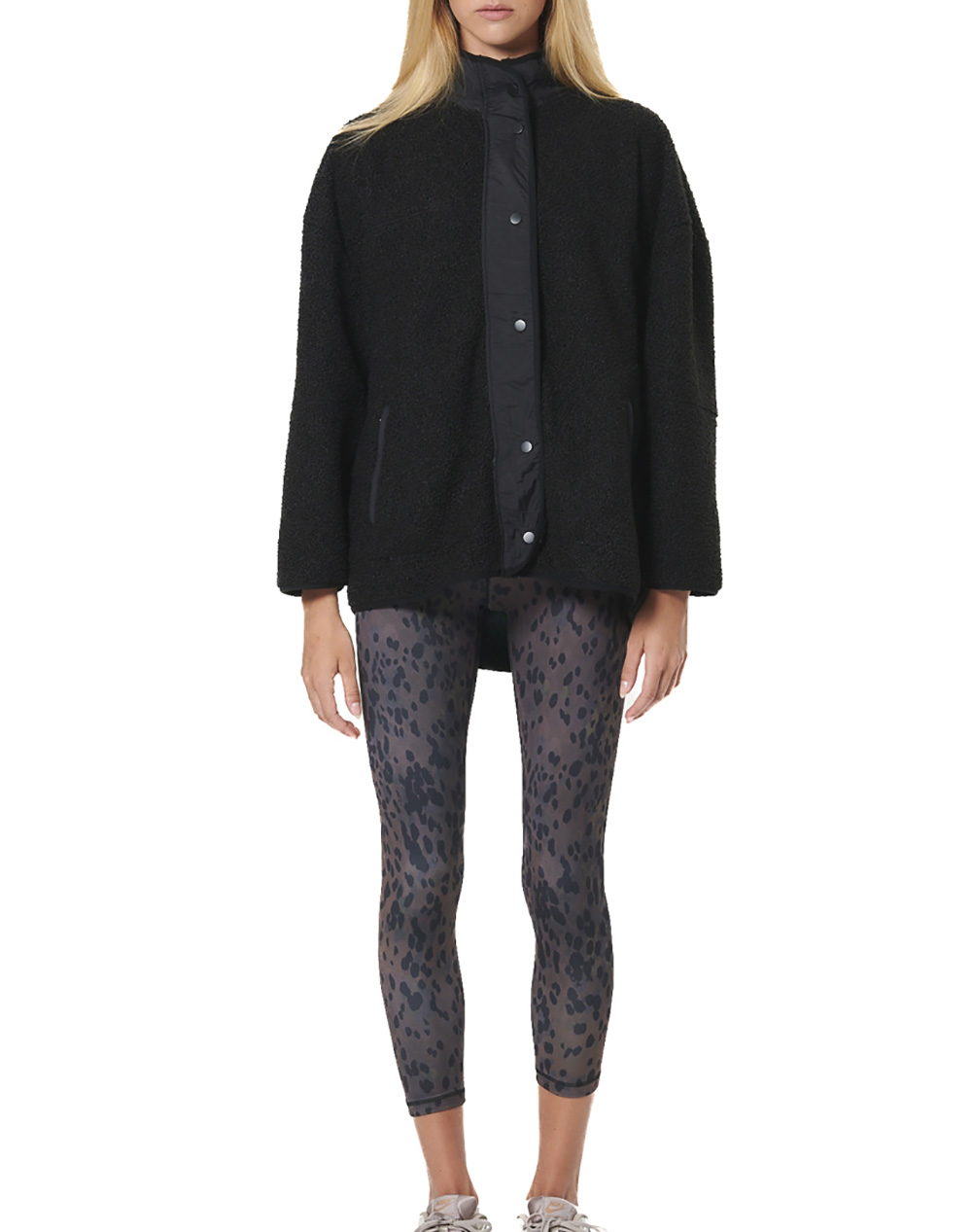 BODY ACTION WOMEN''S PRINTED 7/8 LEGGINGS 011520-01-SPOTTED LEOPARD Multi φωτογραφία