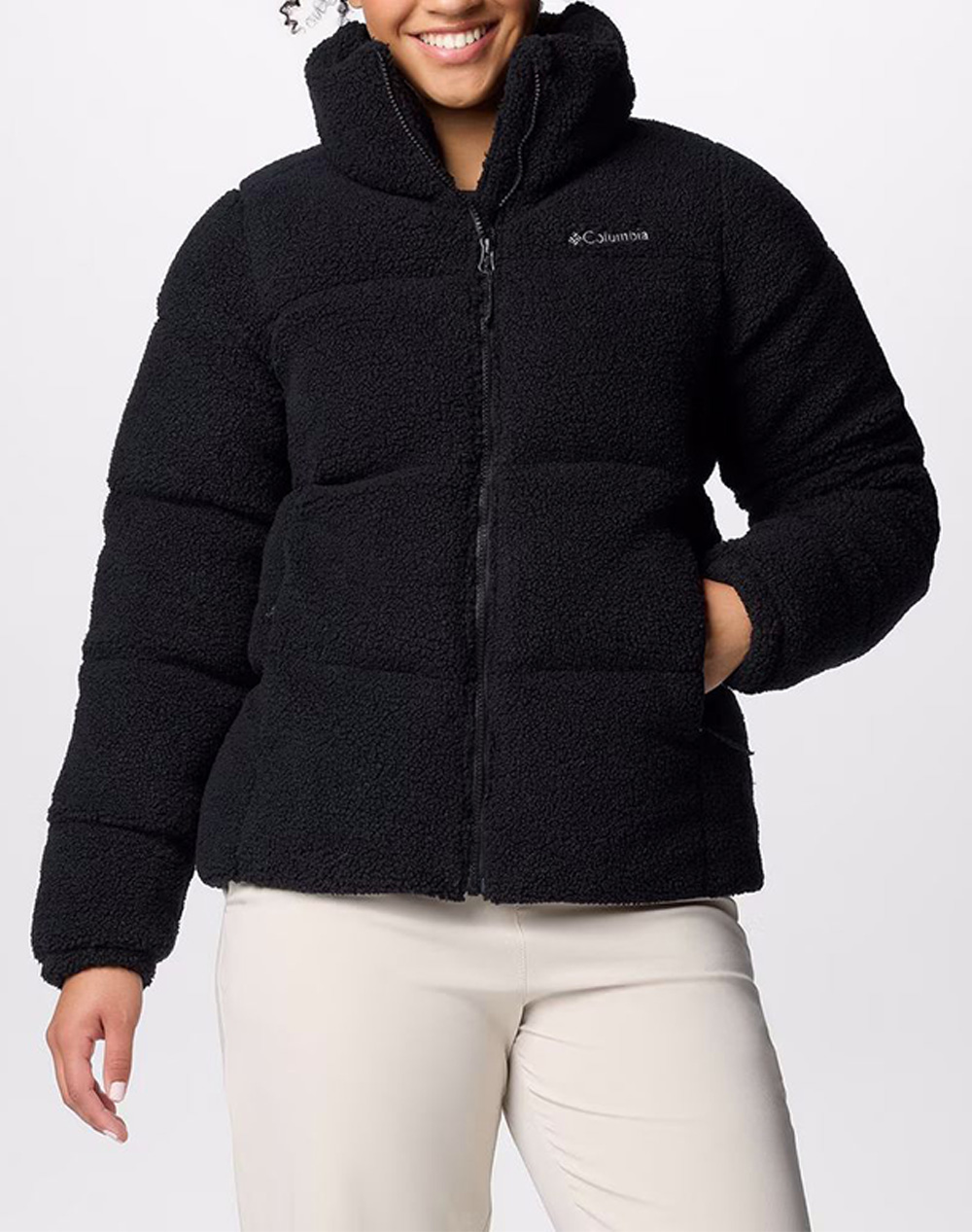 COLUMBIA Γυναικείο Μπουφάν Puffect™ Sherpa Jacket CA04-2089231-010 Black