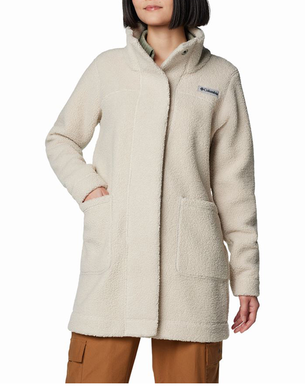 COLUMBIA Γυναικείο Μπουφάν Panorama™ Long Jacket CA04-1862582-278 Ecru