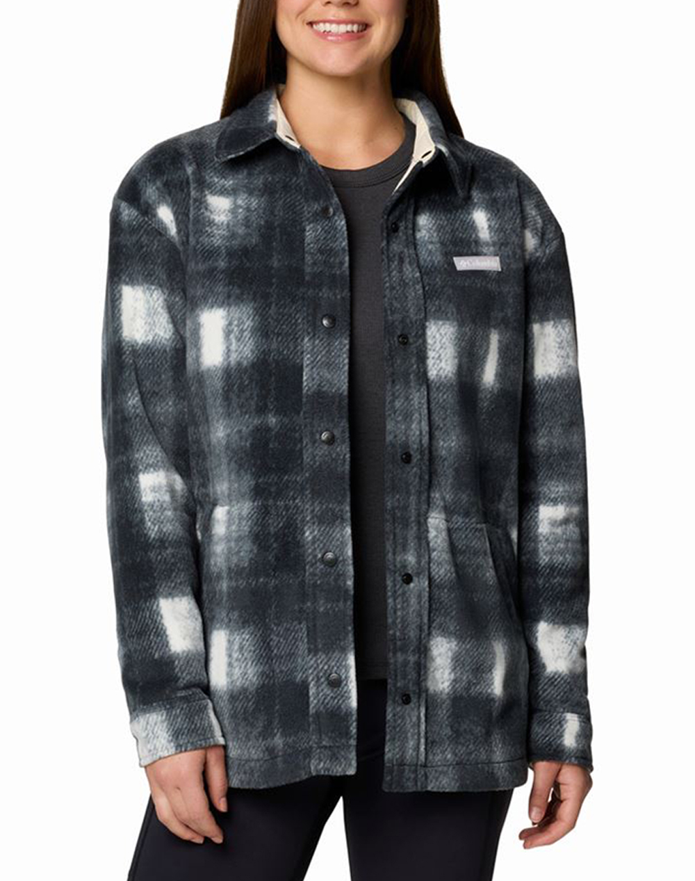 COLUMBIA Γυναικείο Πουκάμισο Benton Springs™ Shirt Jacket II CF07-2085661-191 DarkGray