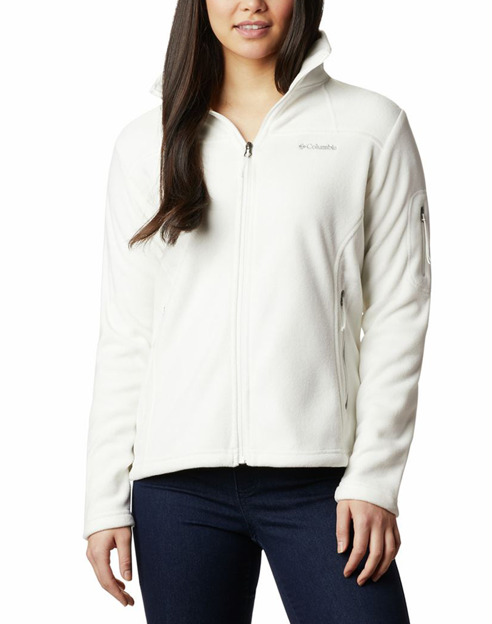 COLUMBIA Γυναικεία Ζακέτα Fast Trek™ II Fleece CF01-EL6081-125 White