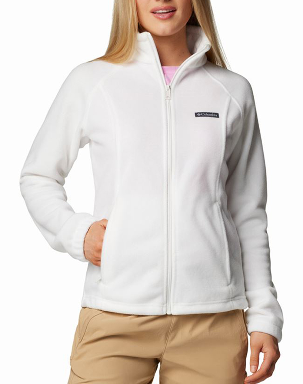 COLUMBIA Γυναικεία Ζακέτα Benton Springs™ Full Zip Fleece CF01-WL6439-125 White