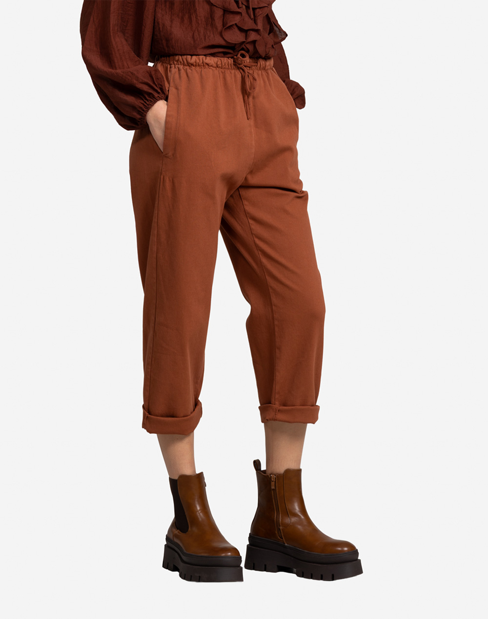 EFILIA PANT 82566-44 Brown φωτογραφία