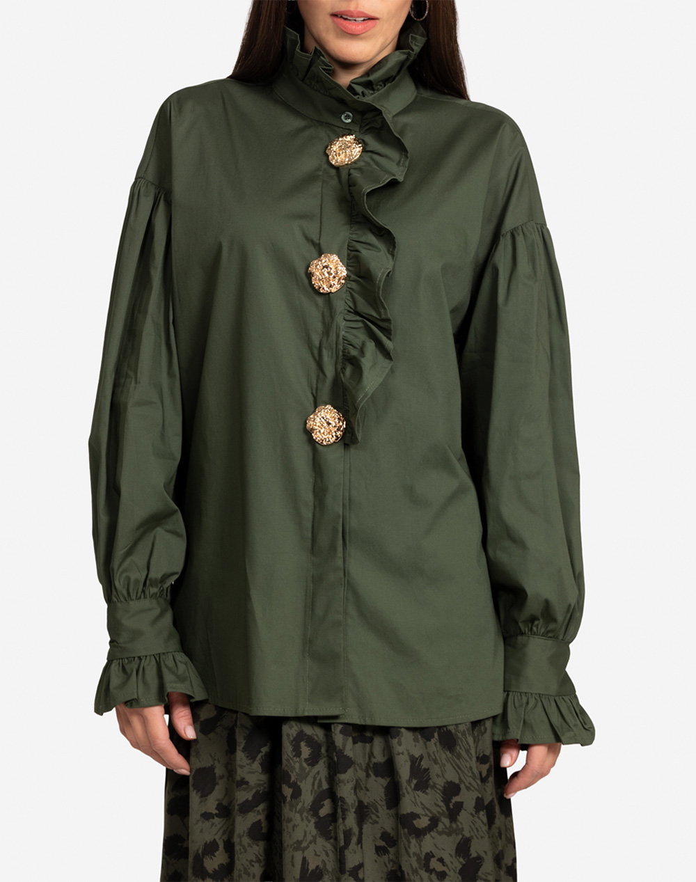 EFILIA COUTURE EFILIA SHIRT 18383-35 Khaki