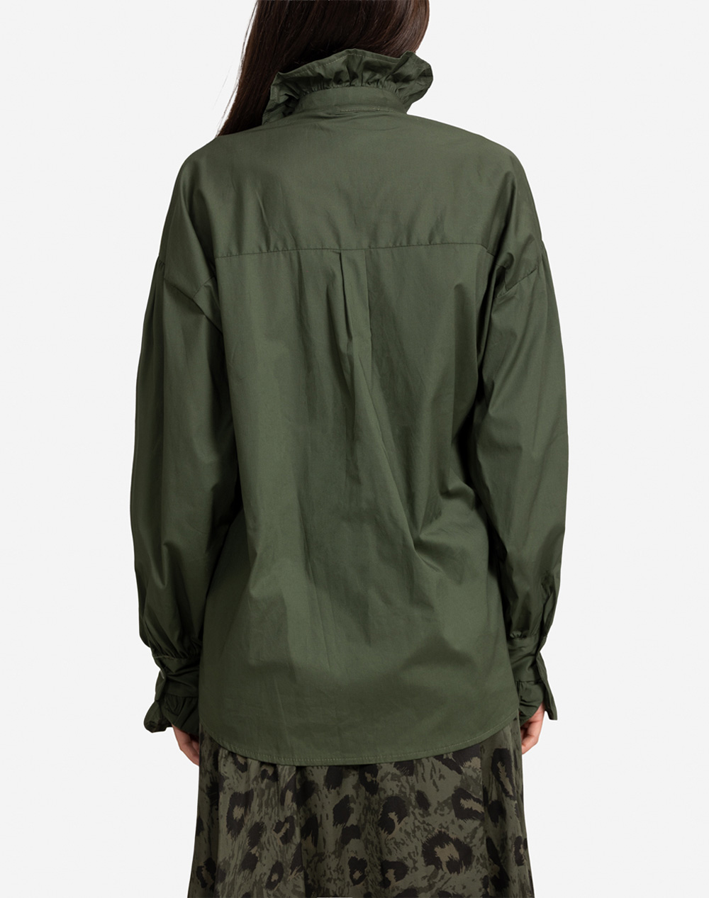 EFILIA SHIRT 18383-35 Khaki φωτογραφία