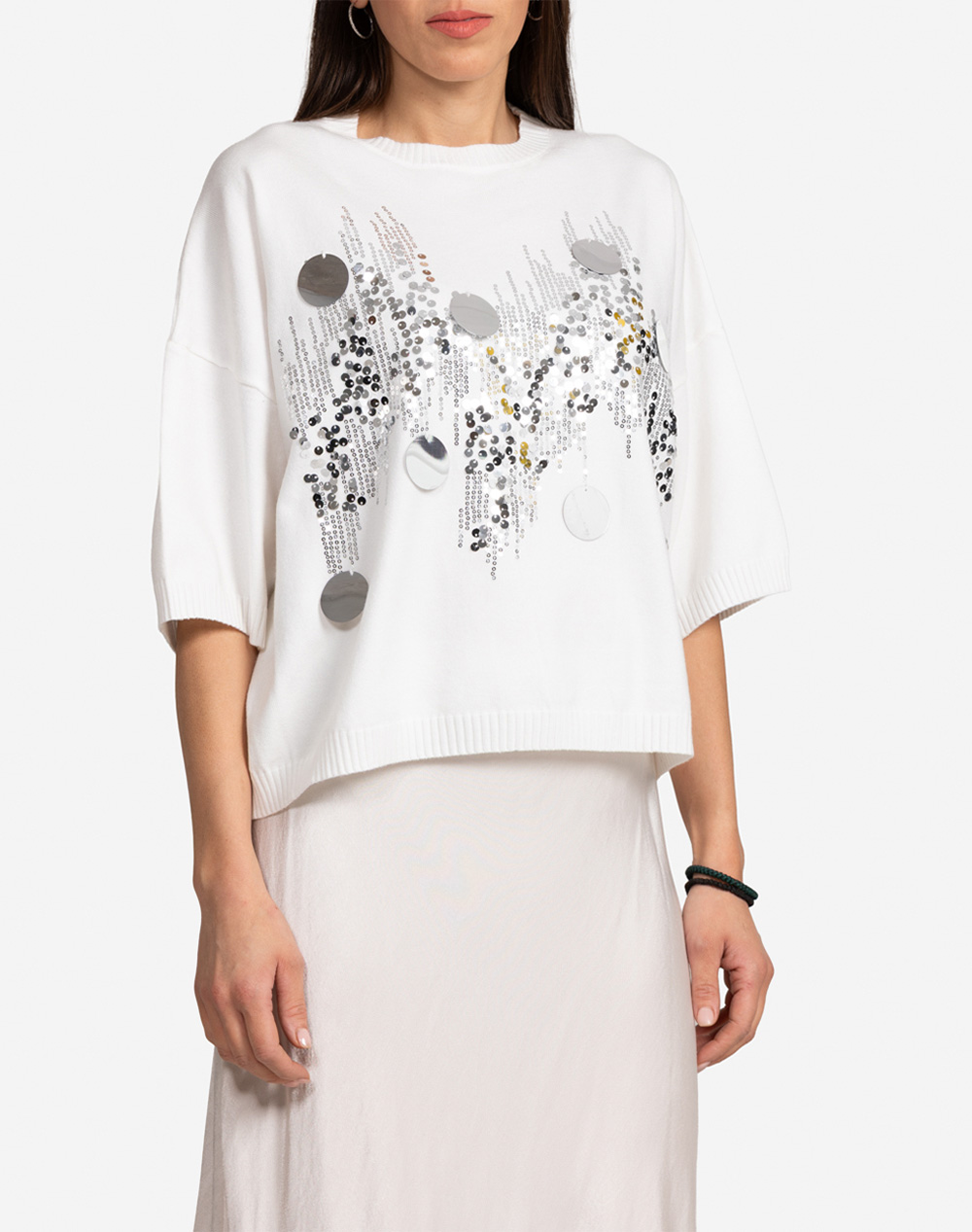 EFILIA COUTURE EFILIA BLOUSE 90319-2 Ecru