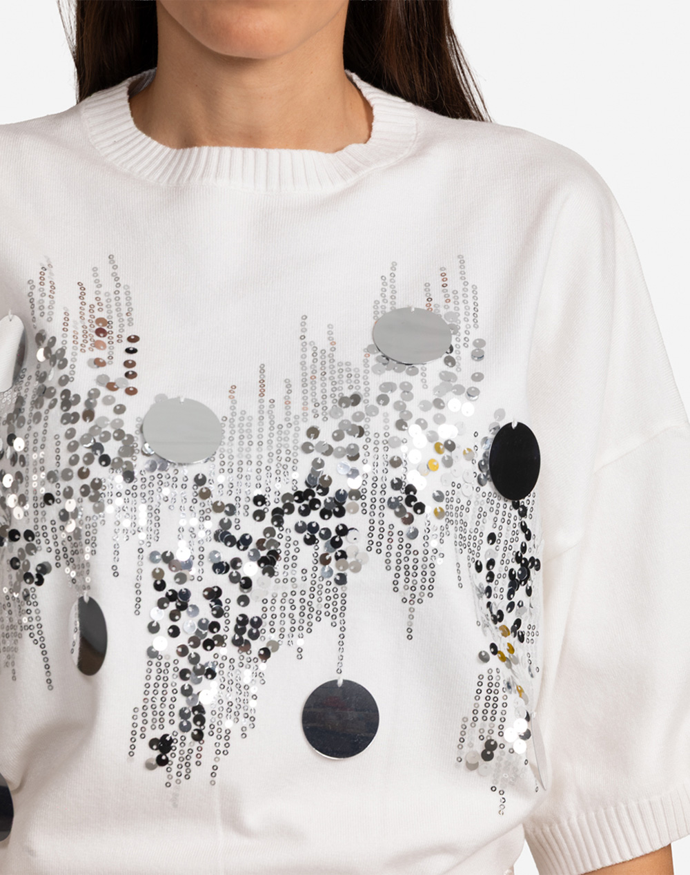 EFILIA BLOUSE 90319-2 Ecru φωτογραφία