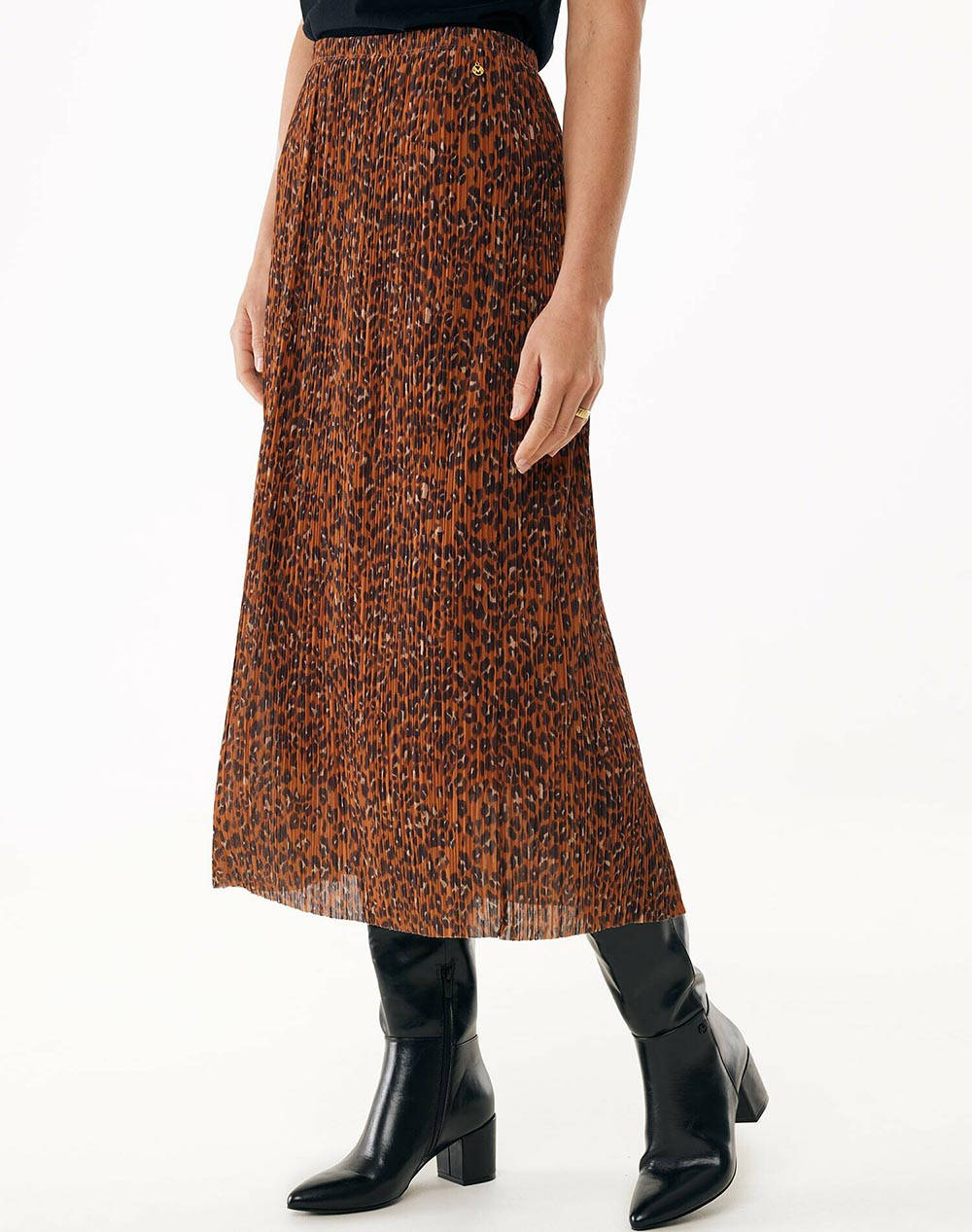 MEXX MEXX Mesh leopard skirt MF007400753W-300007 Multi