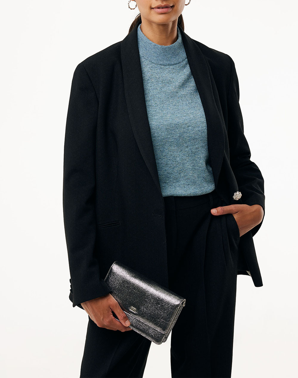 MEXX Classic crepe blazer MF006001653W-193911 Black