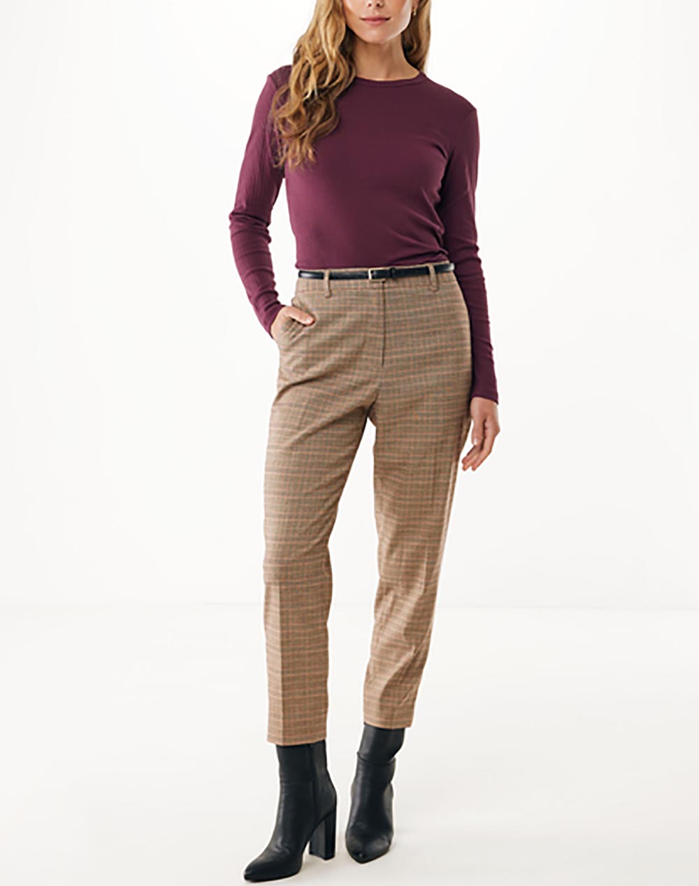 MEXX Checked pants MF007002153W-300007 Multi φωτογραφία