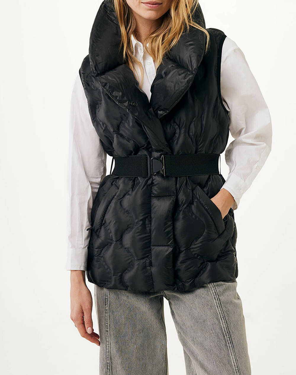 MEXX MEXX Belted bodywarmer MF006802753W-193911 Black