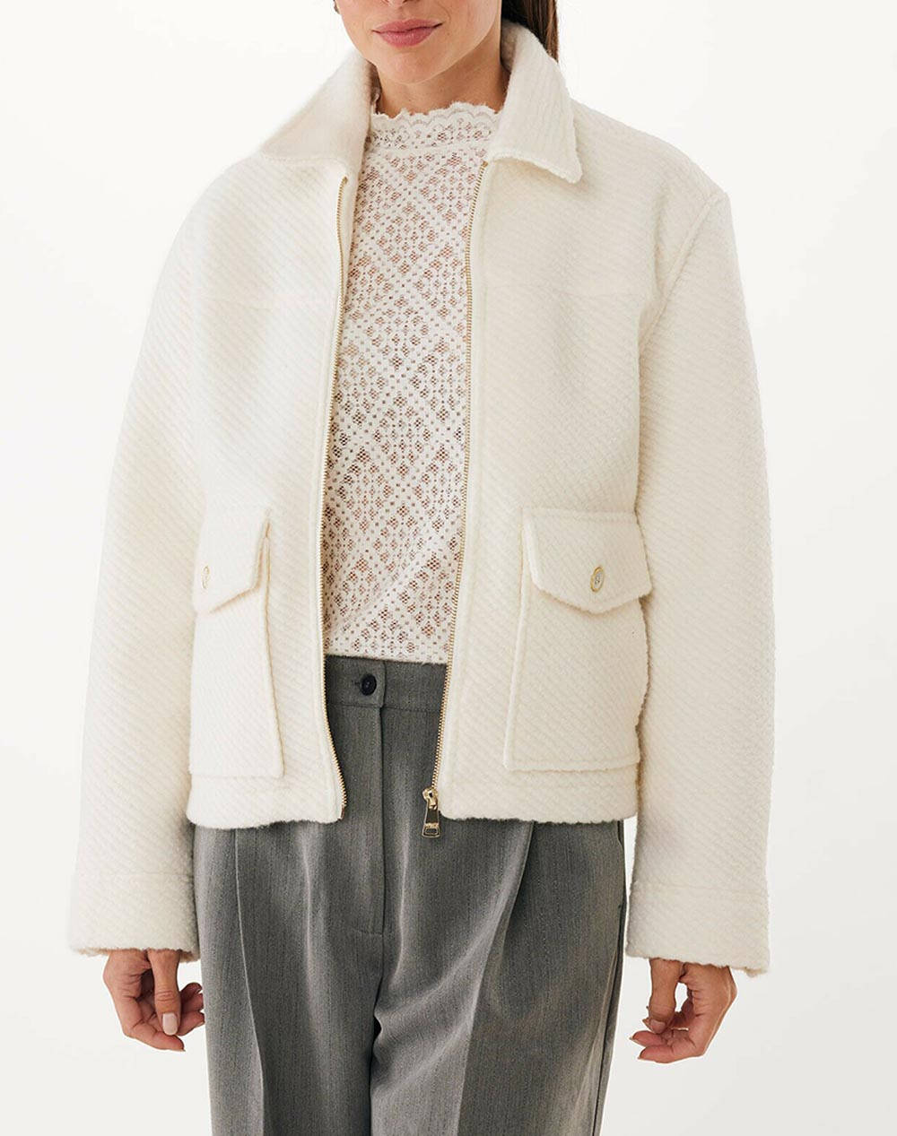 MEXX Felted jacket MF006401653W-110104 Cream