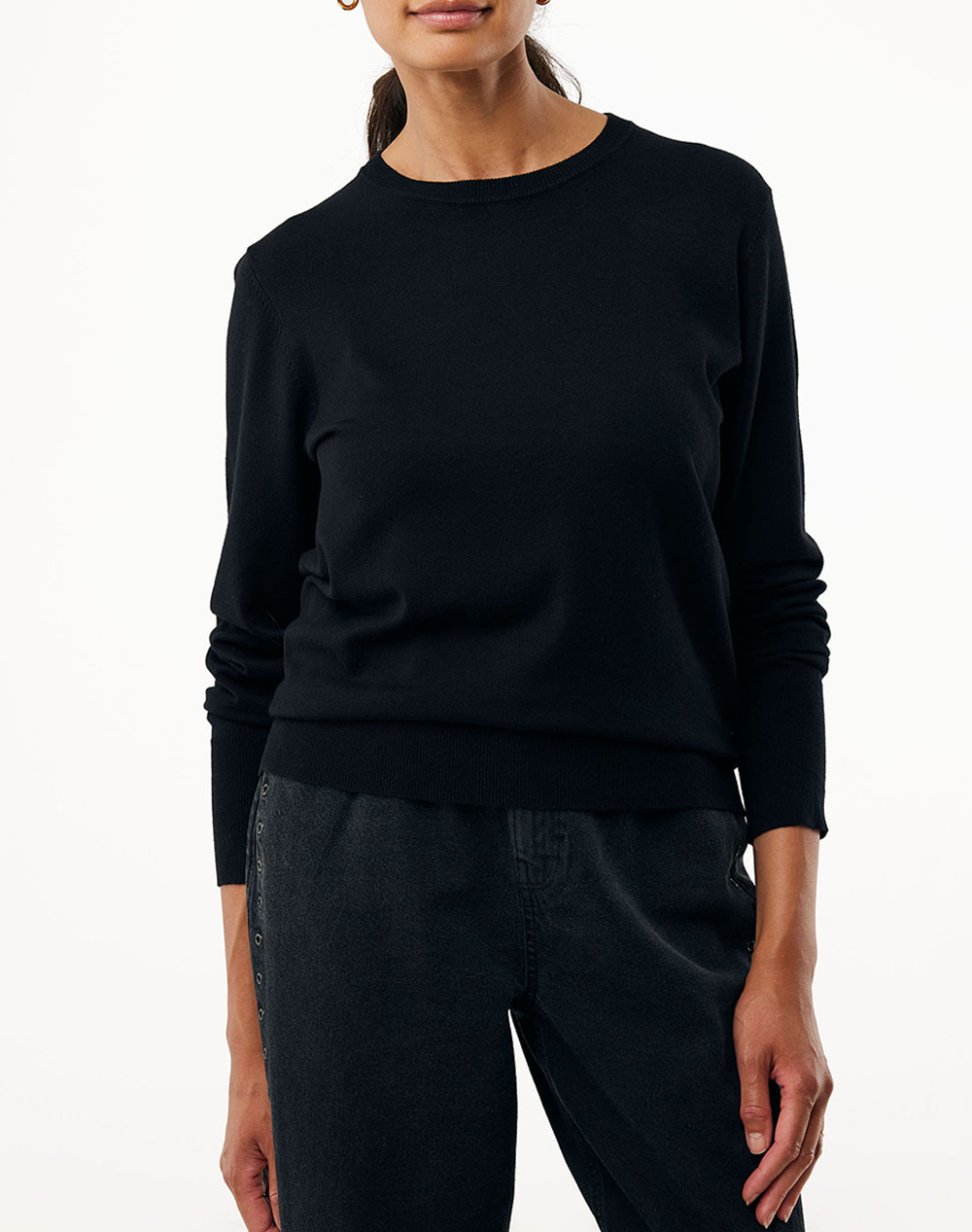 MEXX KATE Basic crew neck pullover MF006611453W-193911 Black