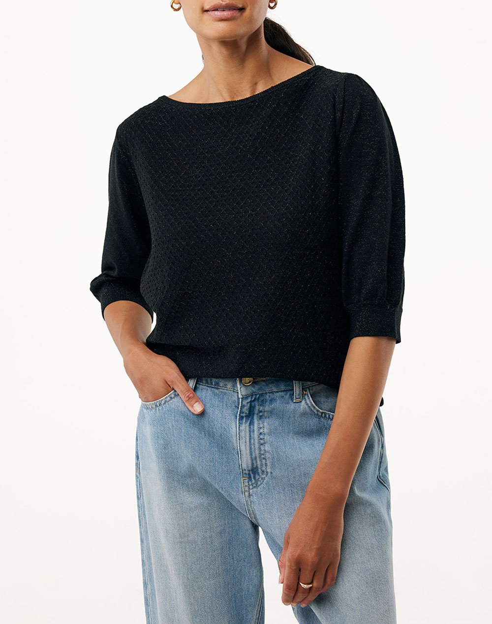 MEXX Fancy ajour sweater MF006607353W-193911 Black