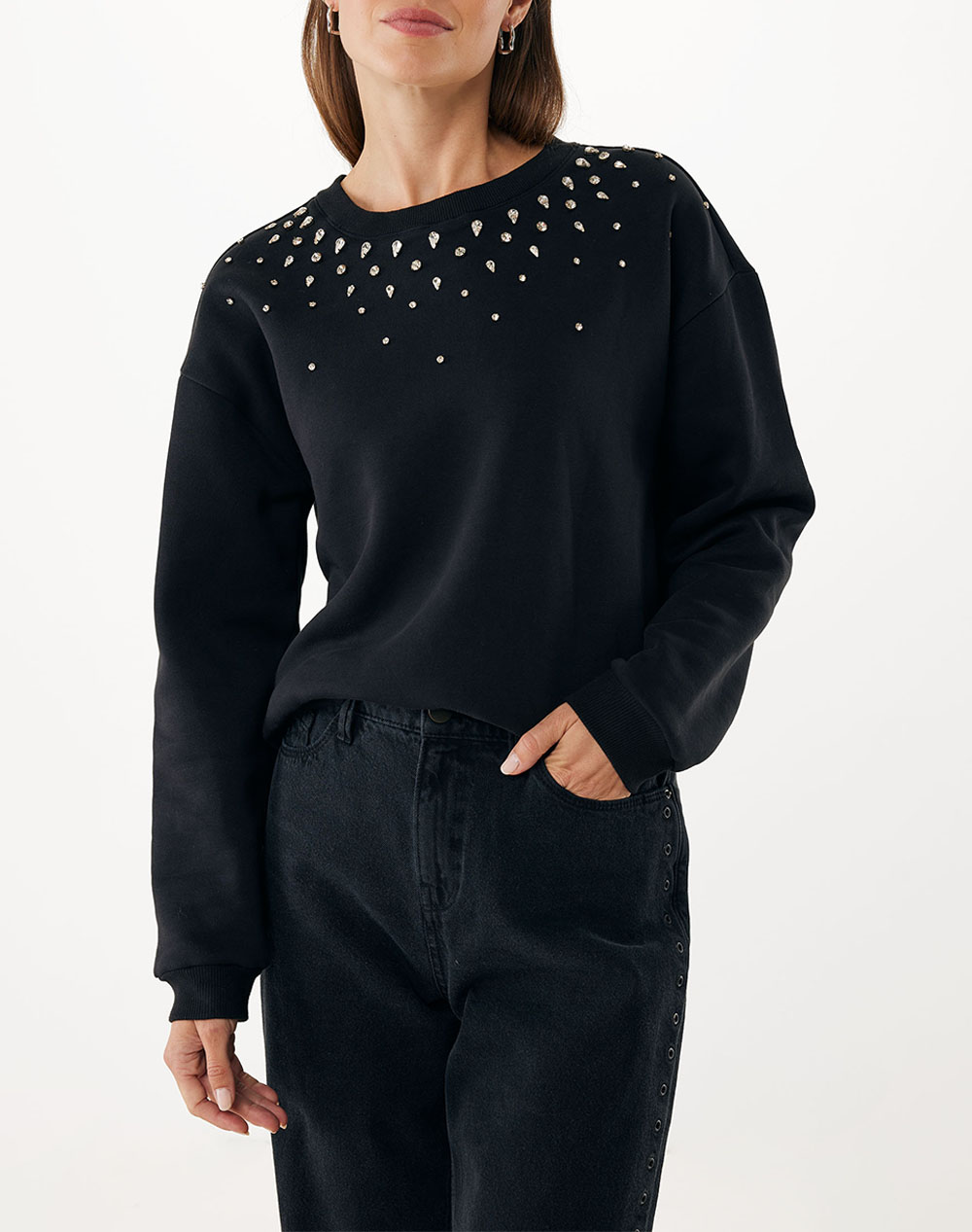 MEXX Embellished sweater MF007501853W-193911 Black