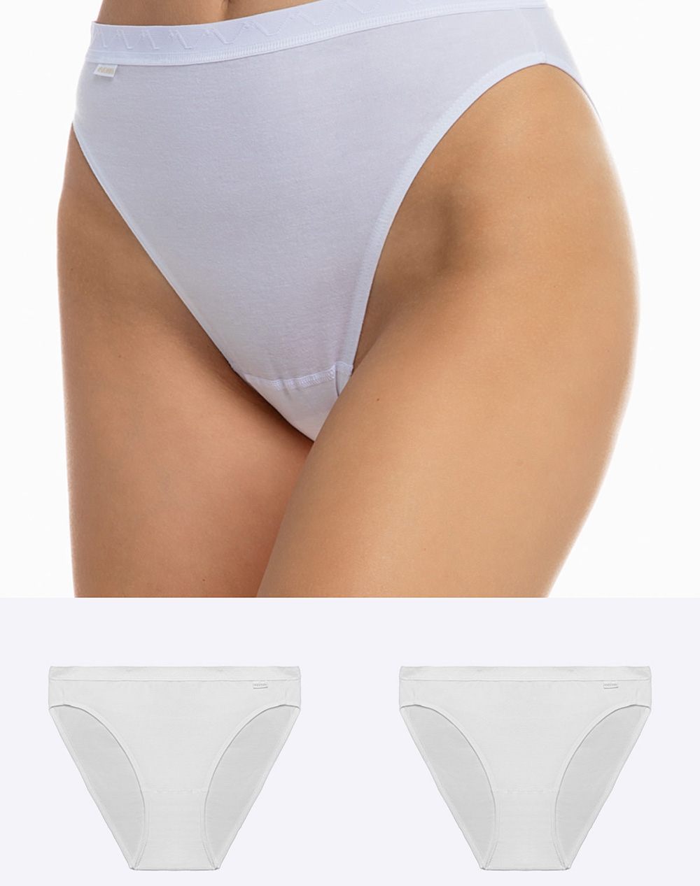 MINERVA ΚΥΛ.COT-LYCRA BRAZIL 2ΤΕΜ 90-89890-005 White