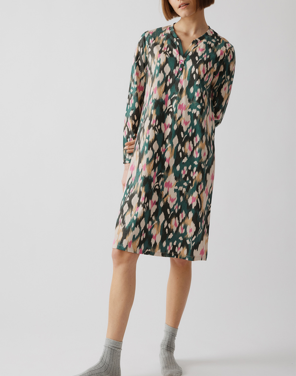 MINERVA ΝΥΧΤ.ΓΥΝ.ΠΑΤΛ.ABSTRACT FLORAL 90-52633-324 Multi