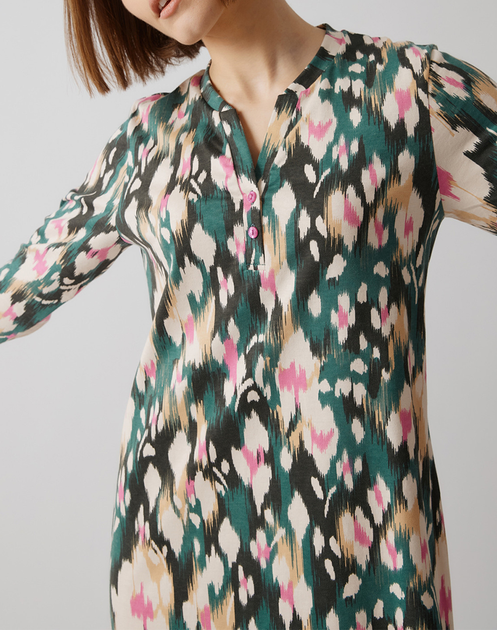 MINERVA ΝΥΧΤ.ΓΥΝ.ΠΑΤΛ.ABSTRACT FLORAL 90-52633-324 Multi φωτογραφία