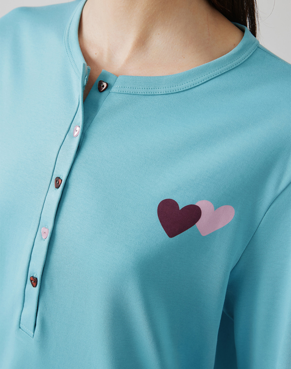 MINERVA ΝΥΧΤ.INTERL.ΠΑΤΛ.MATERNITY W26 90-52648-300 LightBlue φωτογραφία