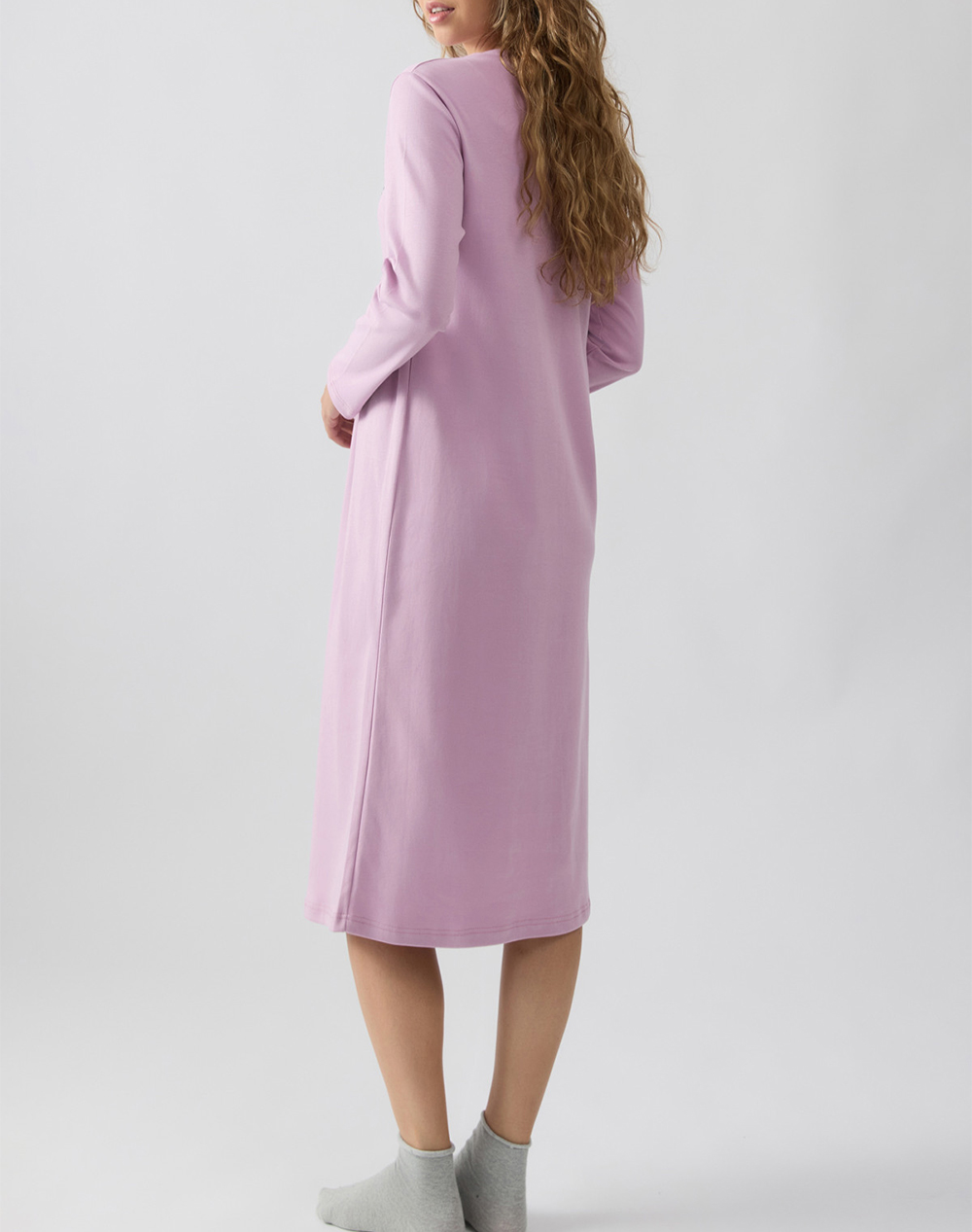 MINERVA ΝΥΧΤ.ΓΥΝ.INTERL.LONG ΠΑΤΛ.UNI 90-52654-139 LightPurple φωτογραφία